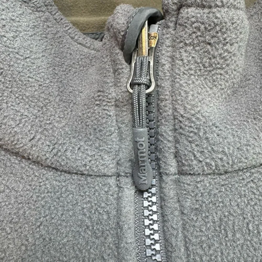 Marmot Men’s Fleece Full Zip Jacket‎ Grey Size XL
